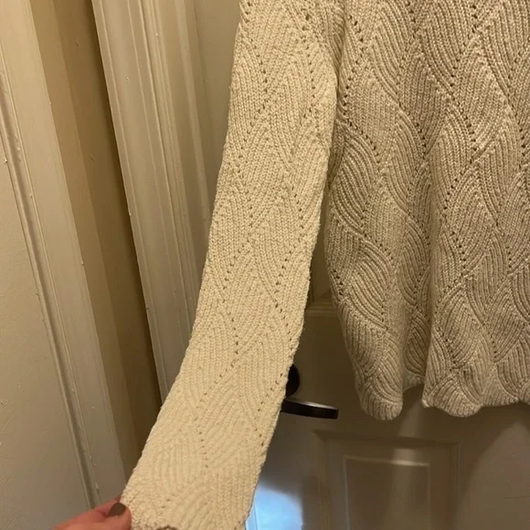 Sundance Champlain Ivory turtleneck sweater! GUC. Size M - Picture 4 of 6